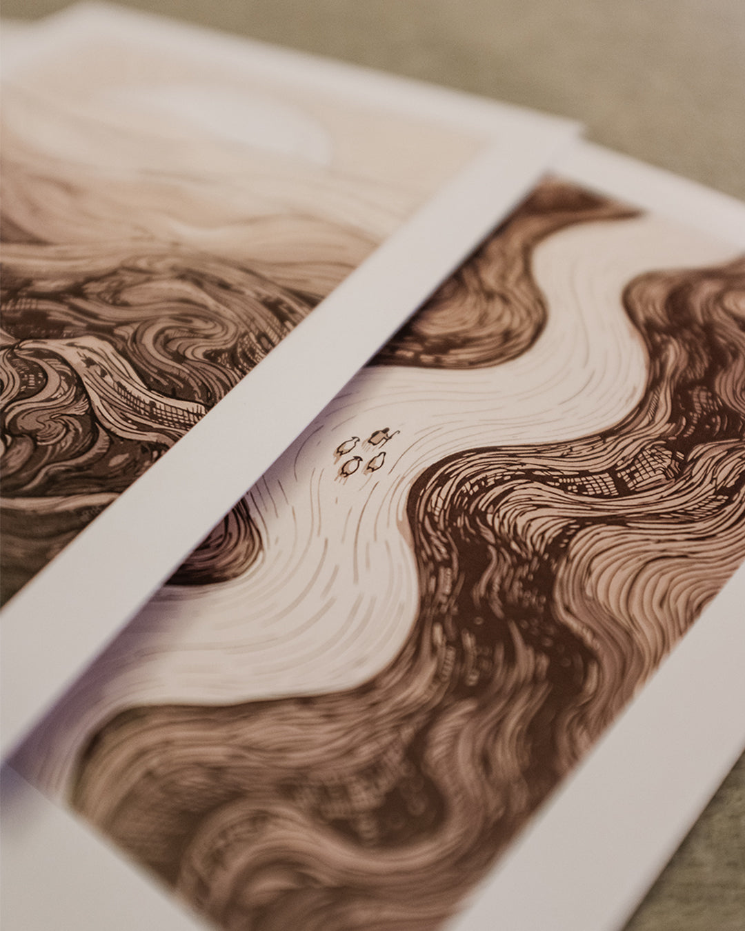 Through the Valley Postcard (A6)