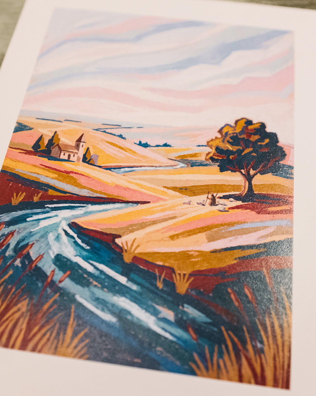 Psalm 23 Postcard (A6)