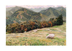 Of His Pasture scripture art print artwork overview