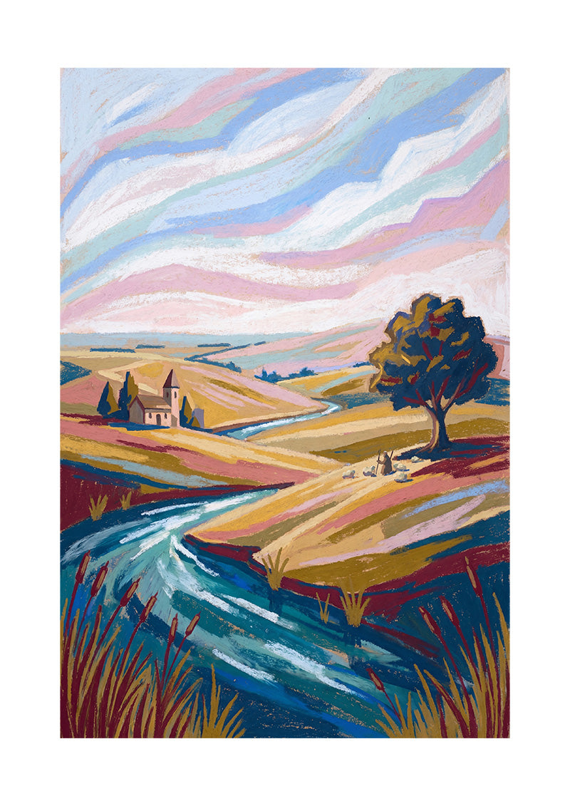 Psalm 23 Postcard (A6)